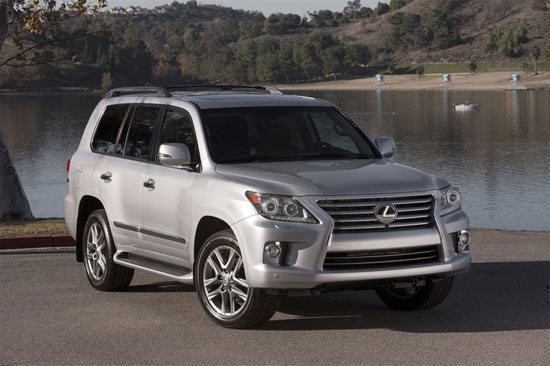 2013 Lexus LX 570車頂置物架版