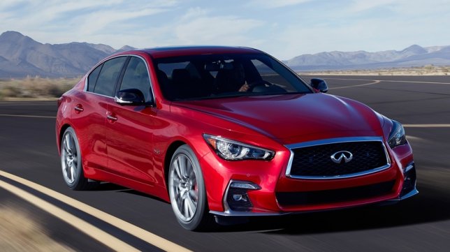 2019 Infiniti Q50 3.5 Hybrid Blue Sport