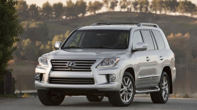 2014 Lexus LX 570車頂置物架版