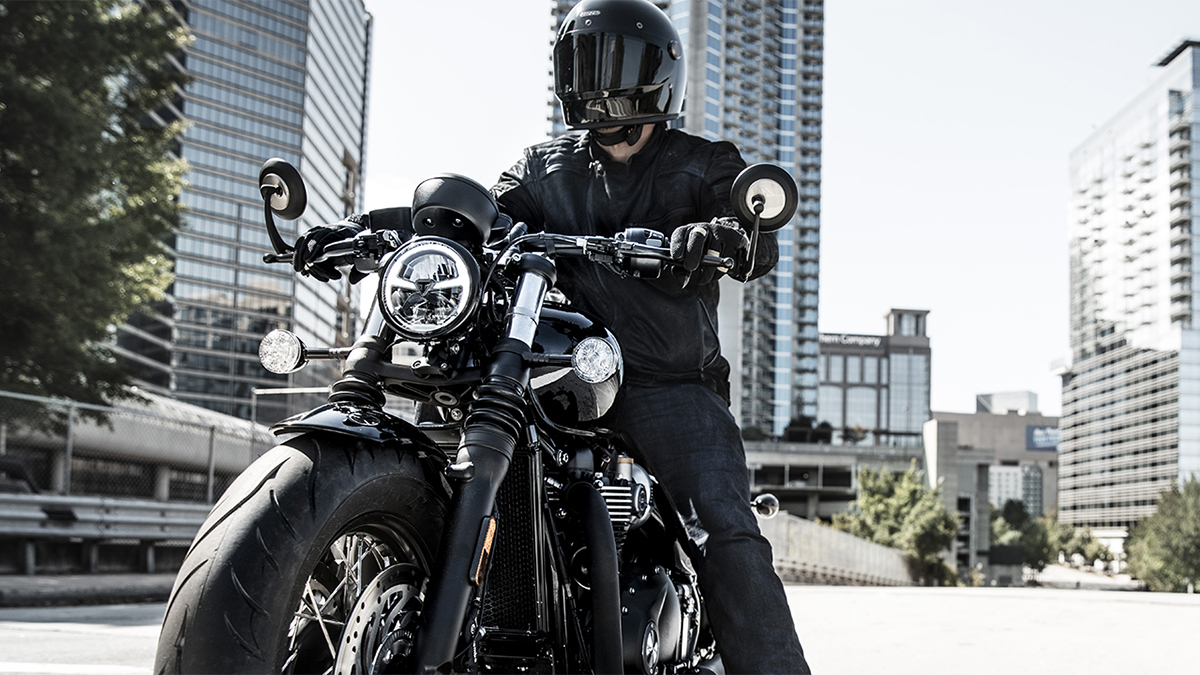 2018 Triumph Bonneville Bobber Black ABS