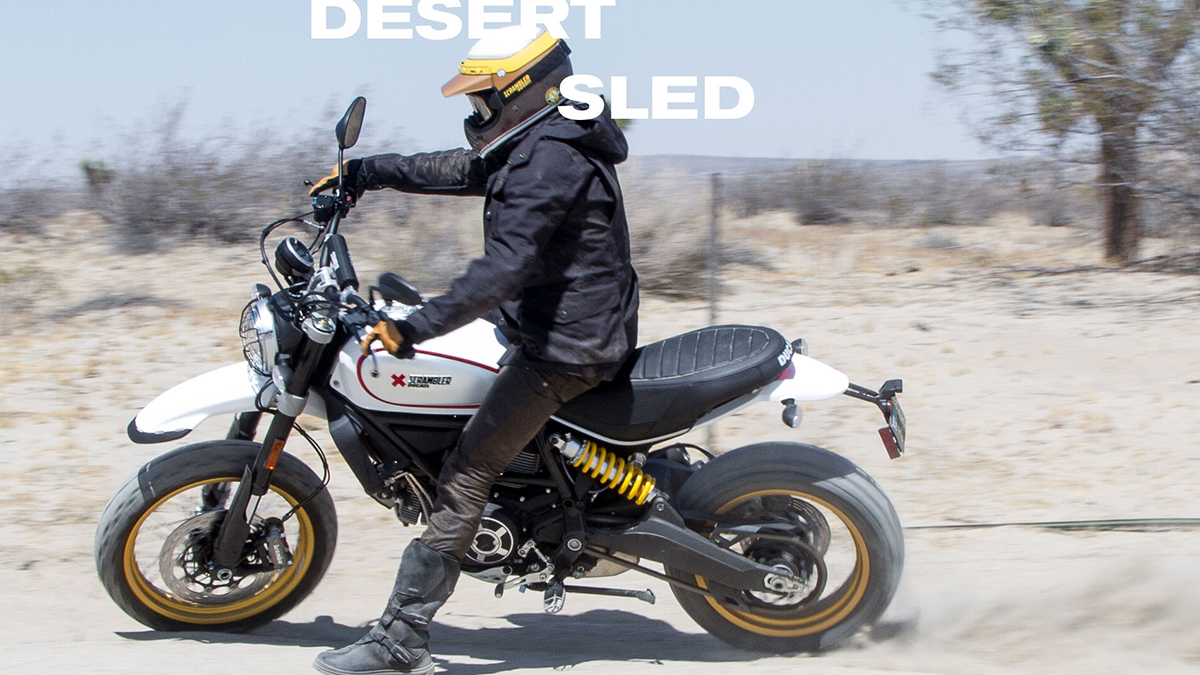 2018 Ducati Scrambler Desert Sled