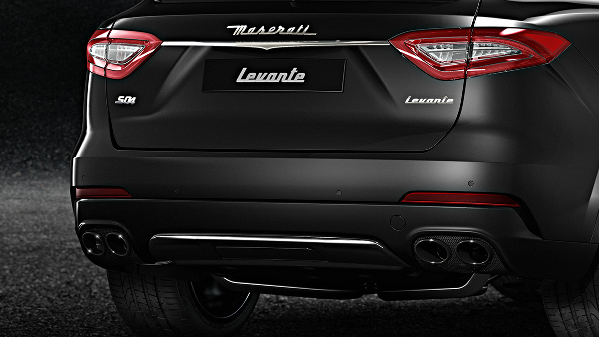 2018 Maserati Levante S GranSport Nerissimo Edition