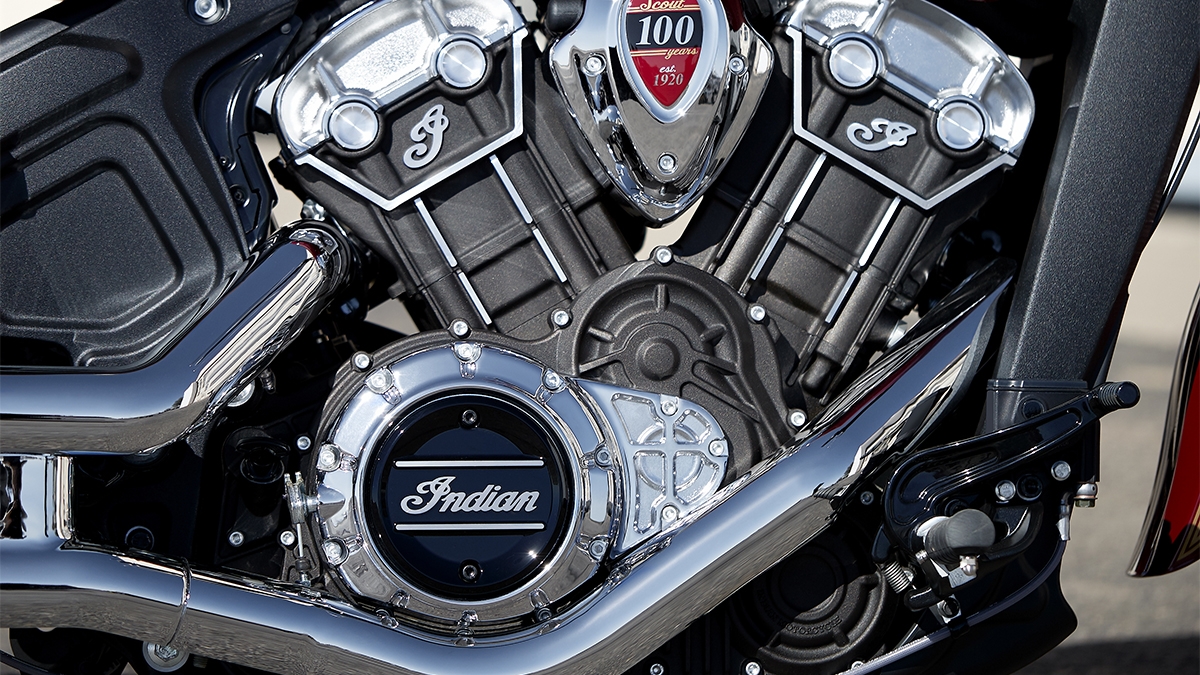 2020 Indian Scout 1200 100th Anniversary ABS