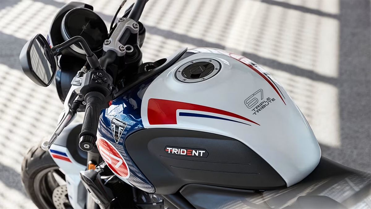 2024 Triumph Trident 660 Triple Tribute ABS