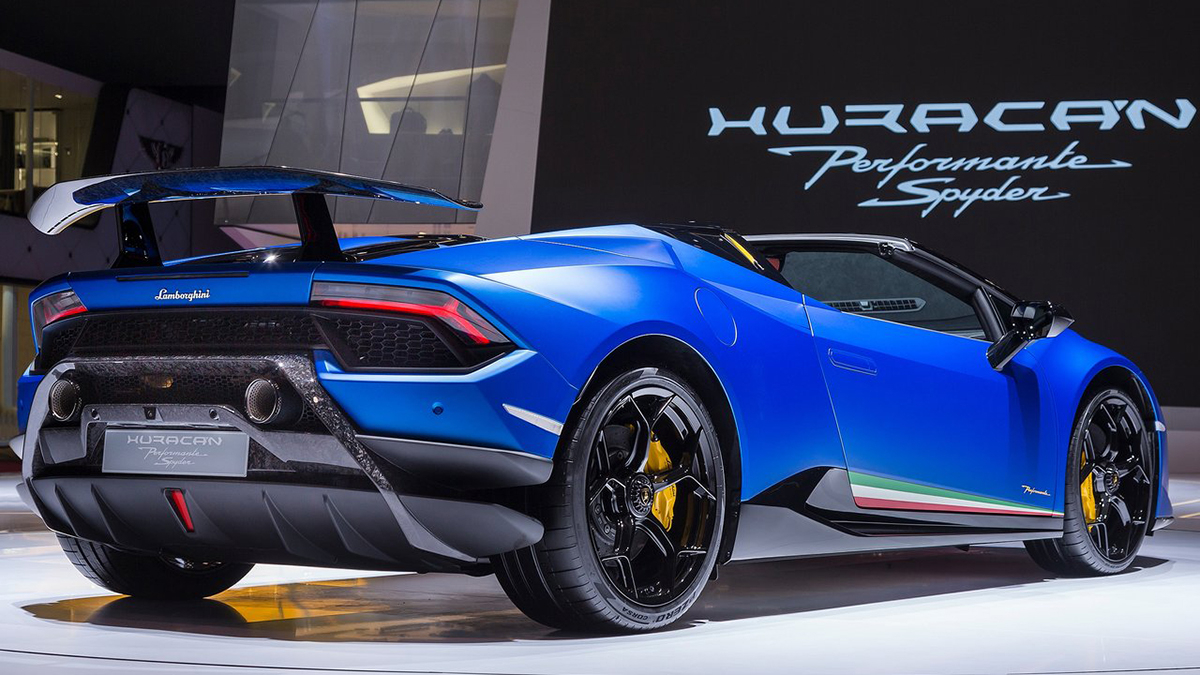 2018 Lamborghini Huracan Spyder Performante