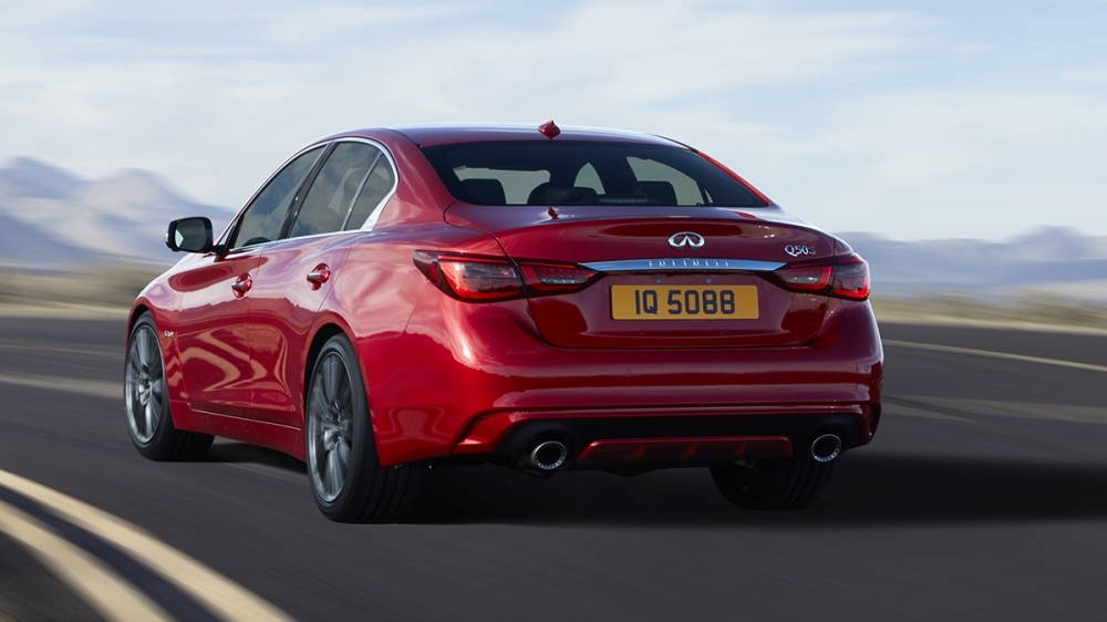 2019 Infiniti Q50 3.5 Hybrid Blue Sport