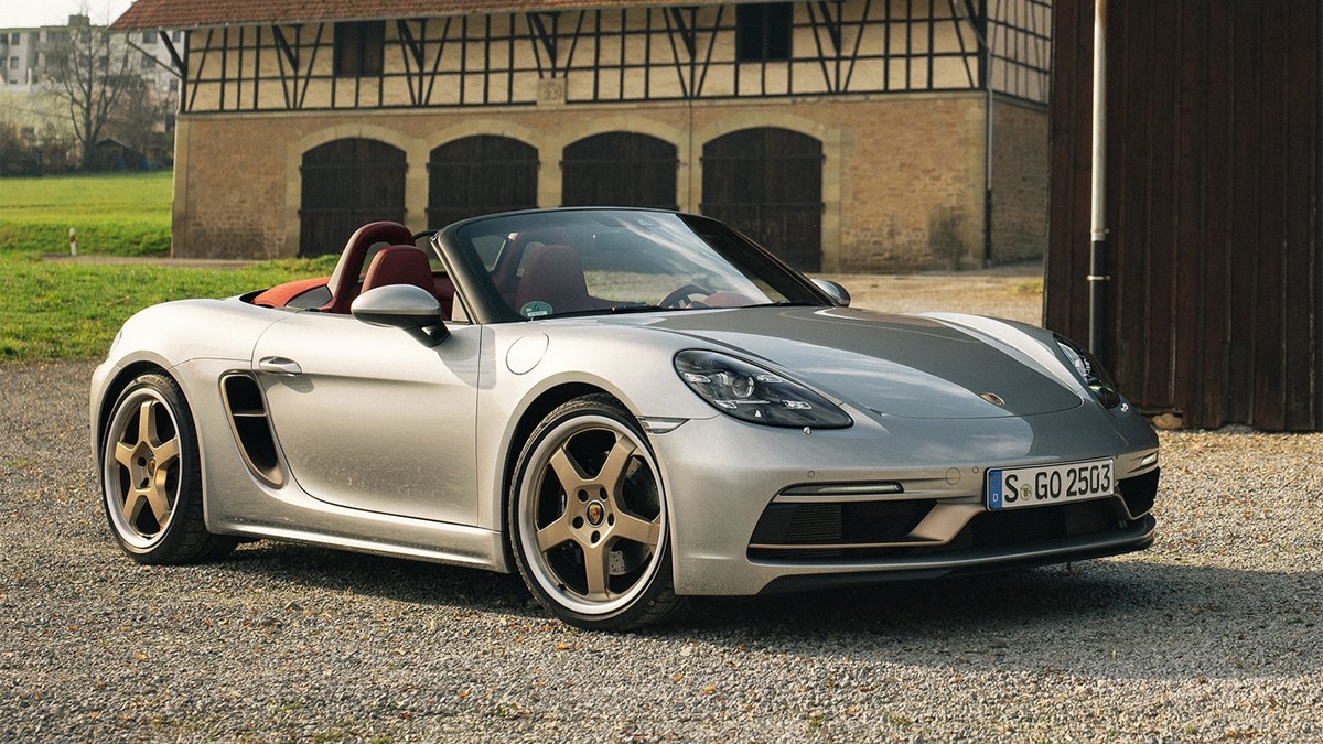 2021 Porsche Boxster 25週年紀念款